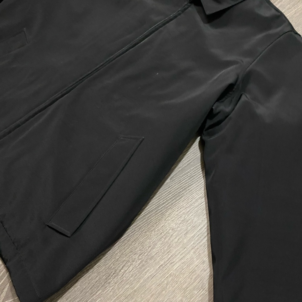Kenneth Cole Reaction Black Lightweight Jacket Full Zip Mock Neck Coat Men’s XXL - Picture 4 of 5